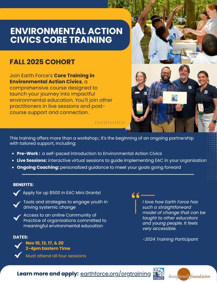 Flyer describing full details of the cohort course; same info as written description