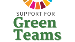 Support for Green Teams logo