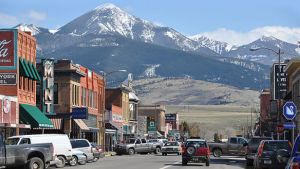 Livingston, Montana, a gateway community to Yellowstone National Park