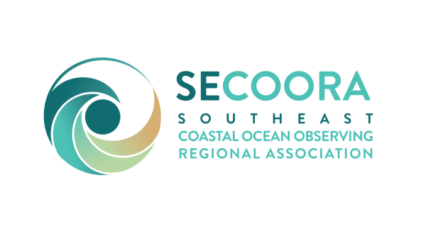 SECOORA logo next to text that reads "Southeast Coastal Ocean Observing Regional Association"