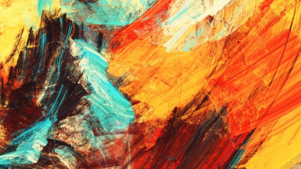 Abstract autumn colors