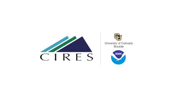 Cooperative Institute for Research in Environmental Sciences CIRES, CU Boulder, and NOAA logo