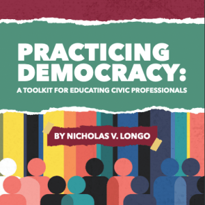 Cover of the book, Practicing Democracy